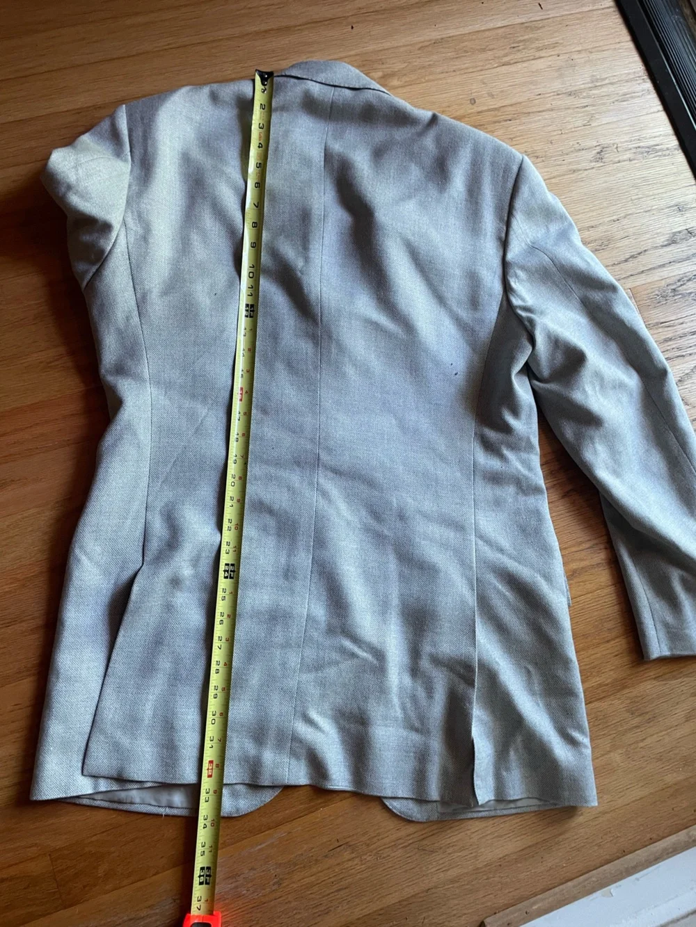 NWT Polo Ralph Lauren Gray Silk/Wool Blend Sports Coat 42L- Made in Italy